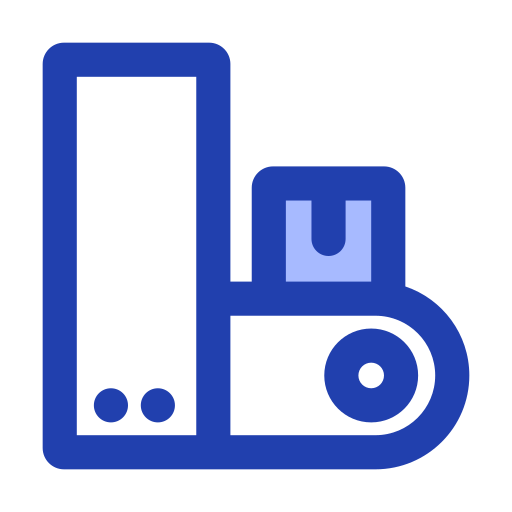 コンベア Generic Blue icon