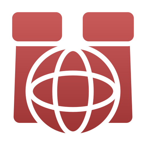Światowy Generic Flat Gradient ikona