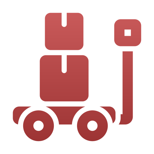 trolley Generic Flat Gradient icoon