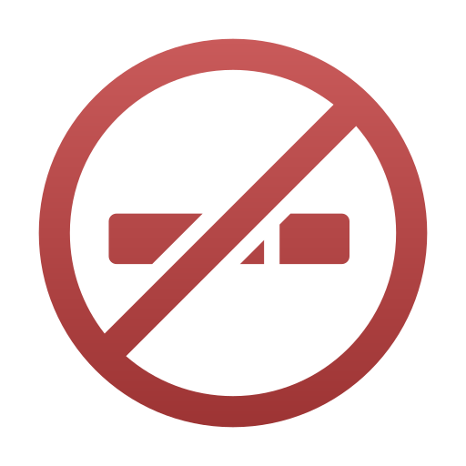 Не курить Generic Flat Gradient иконка