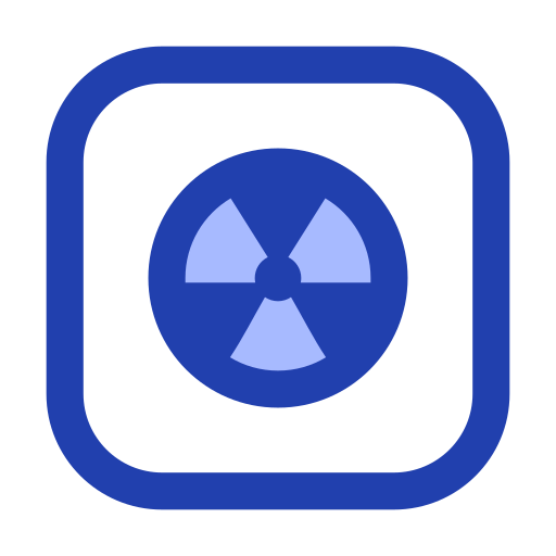 radioattivo Generic Blue icona
