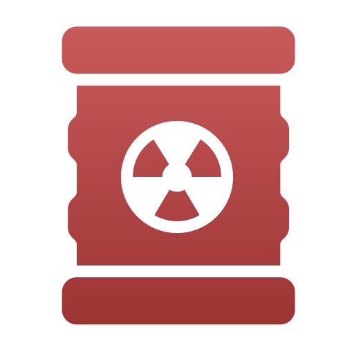 Радиоактивный Generic Flat Gradient иконка