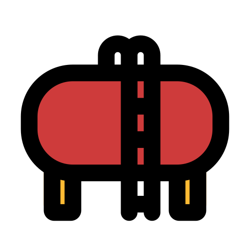 オイルタンク Generic Outline Color icon