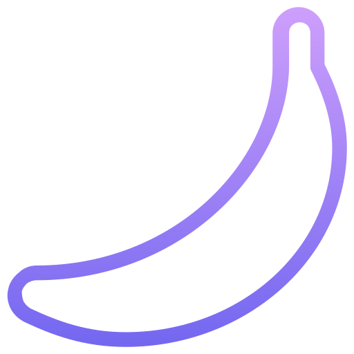 banana Generic Gradient icono