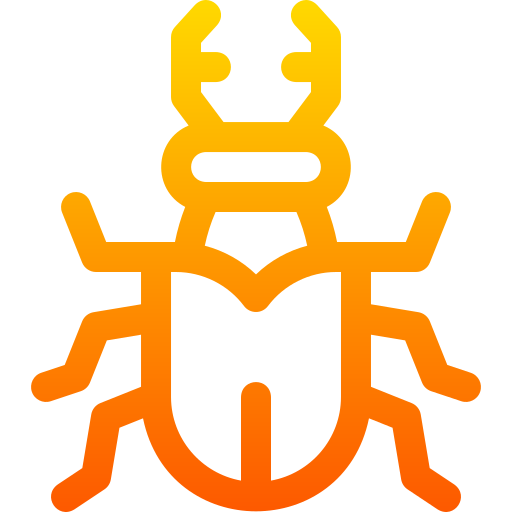 Stag beetle Basic Gradient Lineal color icon