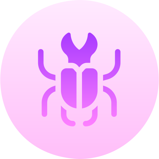 scarafaggio Basic Gradient Circular icona