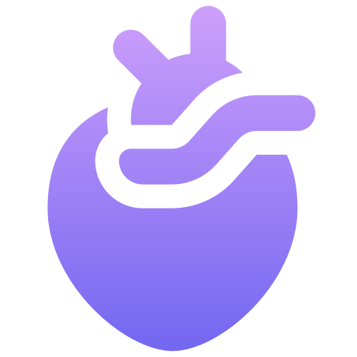 Сердце Generic Flat Gradient иконка