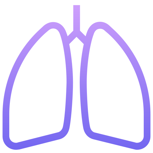 pulmones Generic Gradient icono