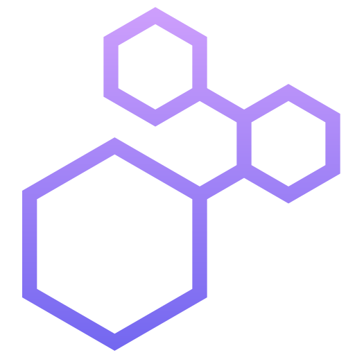 molécule Generic Gradient Icône