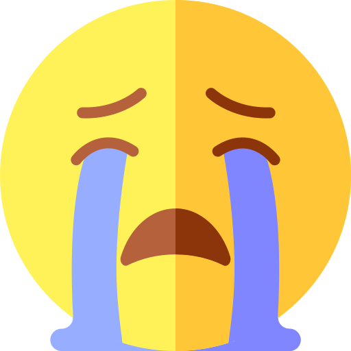 Crying Generic Flat icon