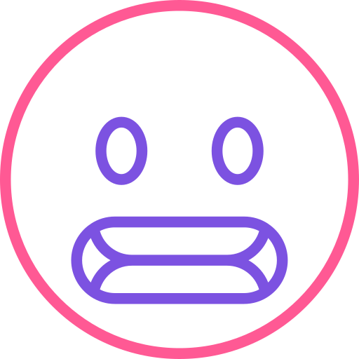 Grin Generic Outline Color icon