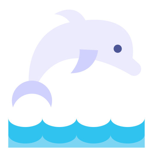 delfín Good Ware Flat icono