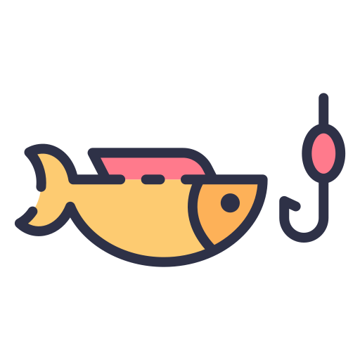 Fishing Good Ware Lineal Color icon