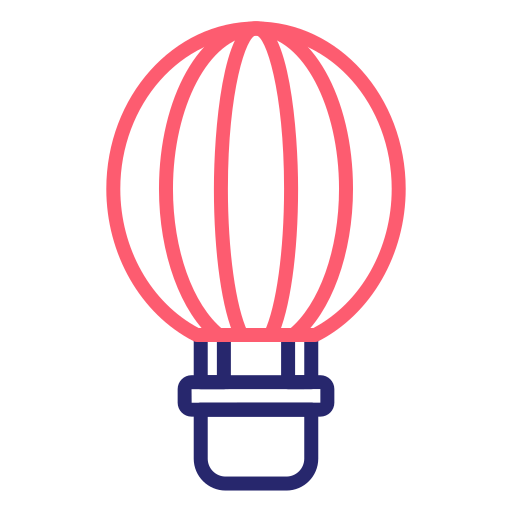 heißluftballon Generic Outline Color icon