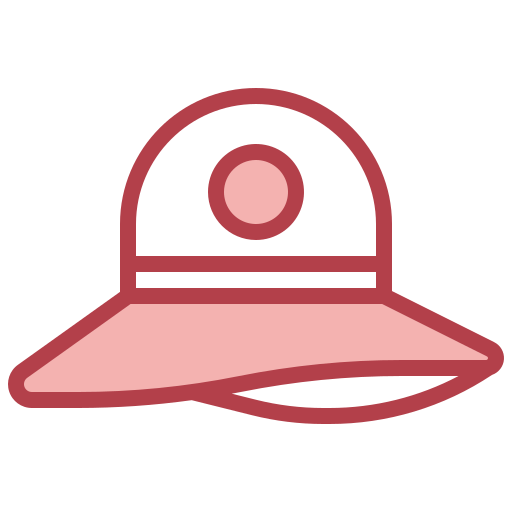 sombrero pamela Surang Red icono