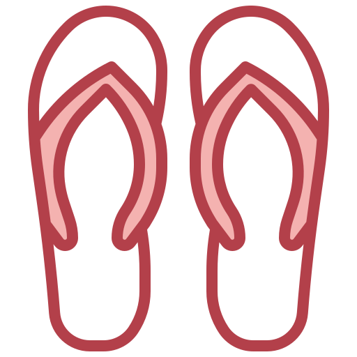 des sandales Surang Red Icône