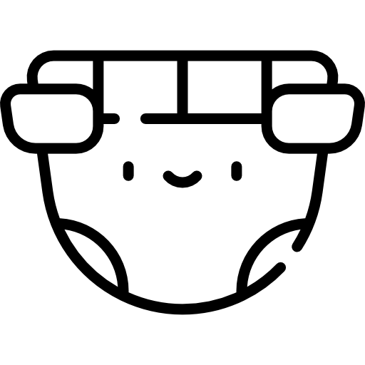Подгузник Kawaii Lineal иконка