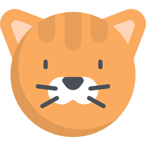 고양이 Kawaii Flat icon