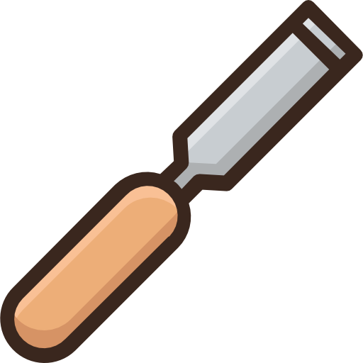cuchillo de madera Good Ware Lineal Color icono