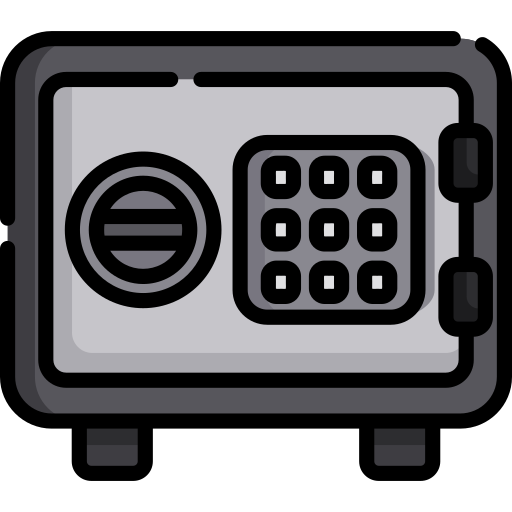 caja de seguridad Special Lineal color icono
