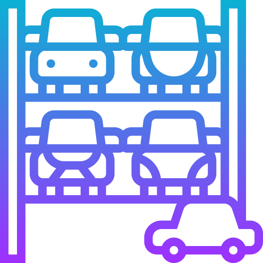 車を駐車する Meticulous Gradient icon