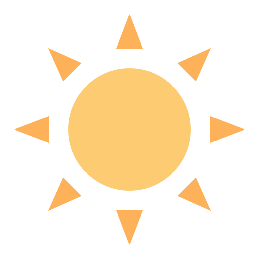 Солнце Good Ware Flat иконка