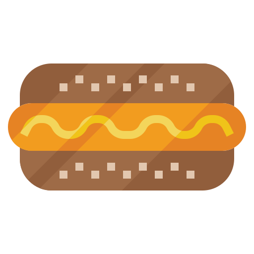 hot dog Surang Flat icona