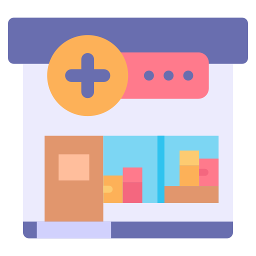 farmacia Good Ware Flat icono