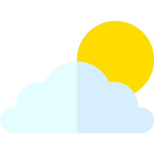 曇りの日 Basic Straight Flat icon