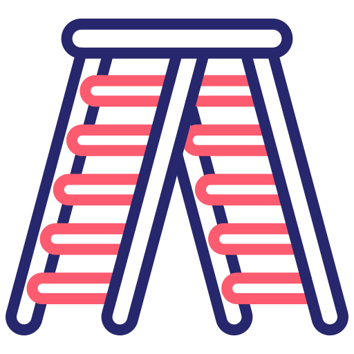 Ladders Generic Outline Color icon