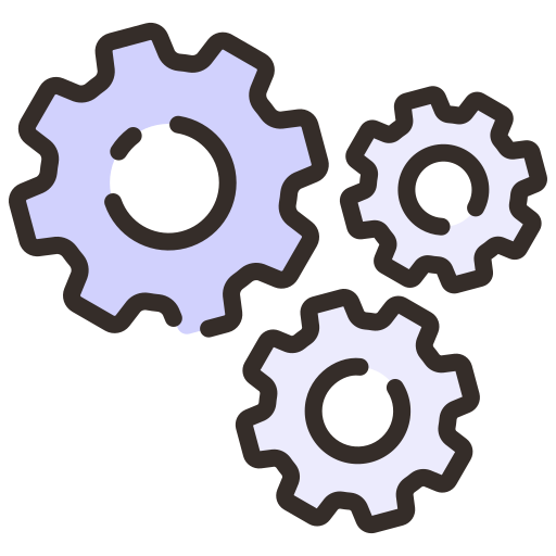 Gears Good Ware Lineal Color icon