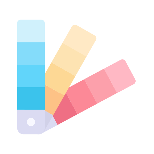 Color palette Good Ware Flat icon