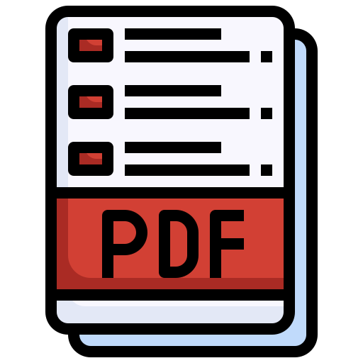 pdfファイル Surang Lineal Color icon