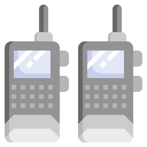walkie-talkie Surang Flat icoon