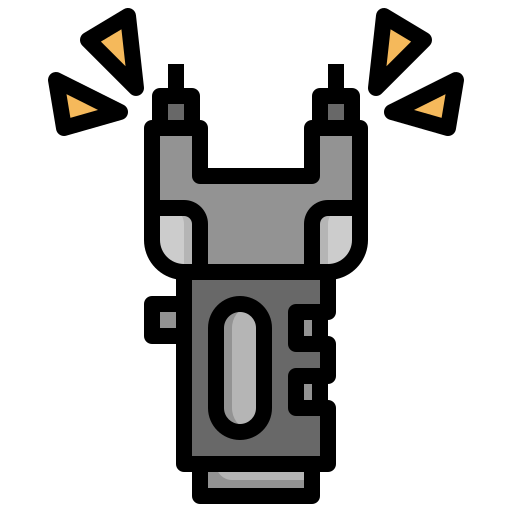pistola paralizante Surang Lineal Color icono