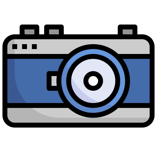 camera Surang Lineal Color icoon