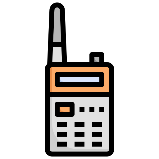 walkie-talkie Surang Lineal Color icono