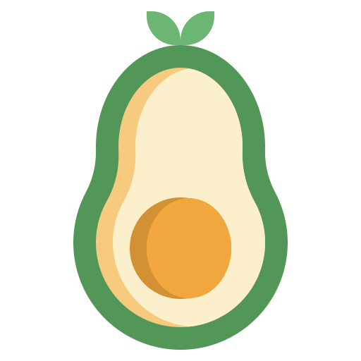 avocado Surang Flat icoon