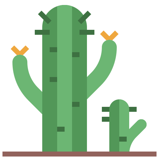 cactus Surang Flat icono