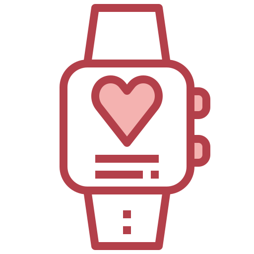 Smartwatch Surang Red icon