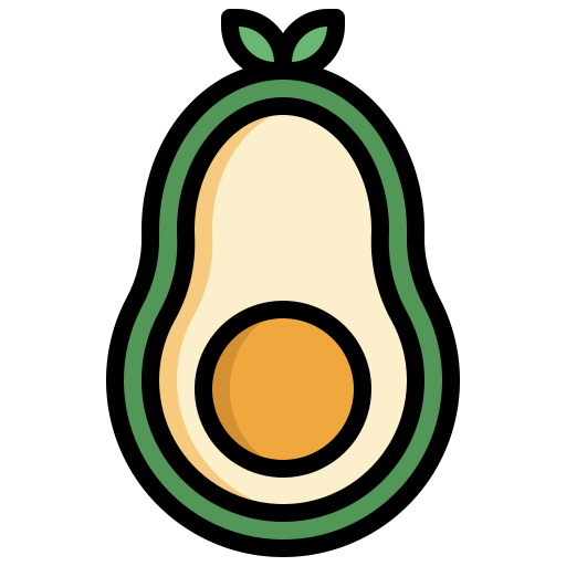 avocado Surang Lineal Color icoon