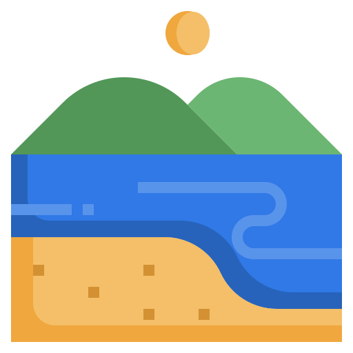 wybrzeże Surang Flat ikona