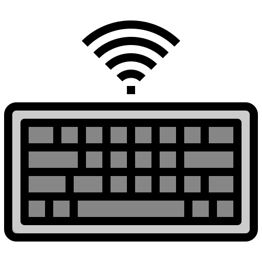 draadloos toetsenbord Surang Lineal Color icoon