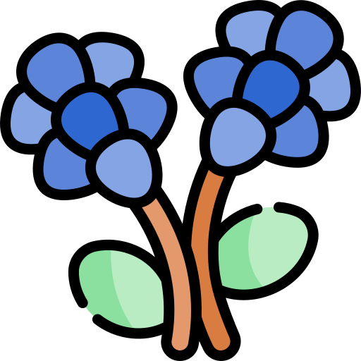 lavendel Kawaii Lineal color icon