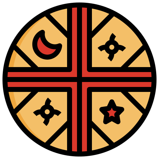mapuche Surang Lineal Color icono