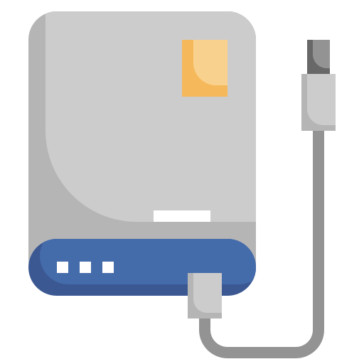 disque dur externe Surang Flat Icône