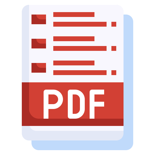 fichier pdf Surang Flat Icône