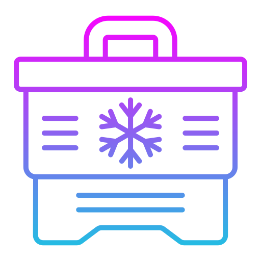 Ice box Generic Gradient icon