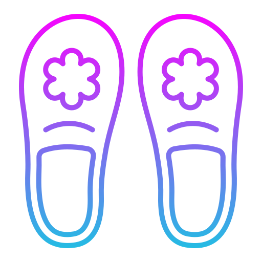 slippers Generic Gradient icoon