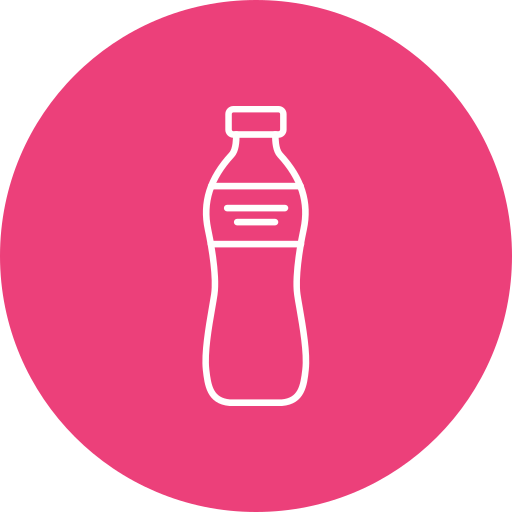 bottiglia d'acqua Generic Flat icona